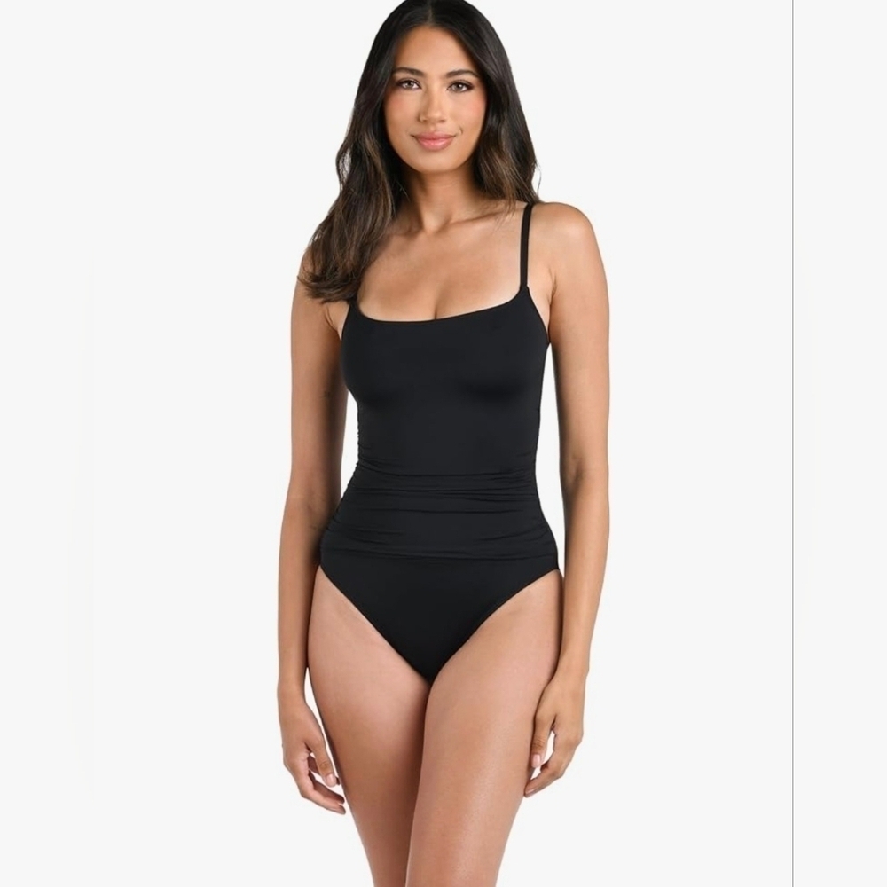 La Blanca Island Goddess Shirred Side Women's Bathing Suit #676